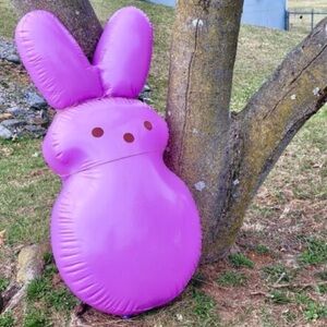 Peep Inflatable Bunny • indoor or outdoor use • New in box. • Purple